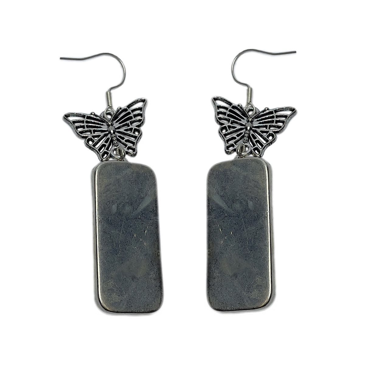 Miao Ethnic Hand-Embroidered, Butterfly Mother for protection, Earrings/C12