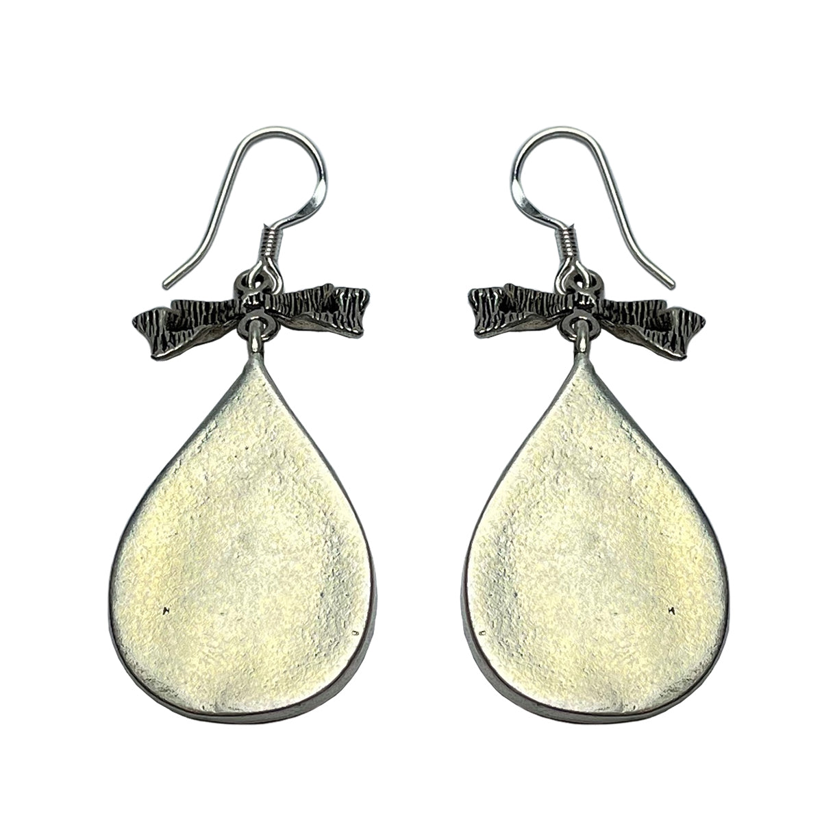 Miao Ethnic Hand-Embroidered, WaterDroplet for health, Earrings/A5